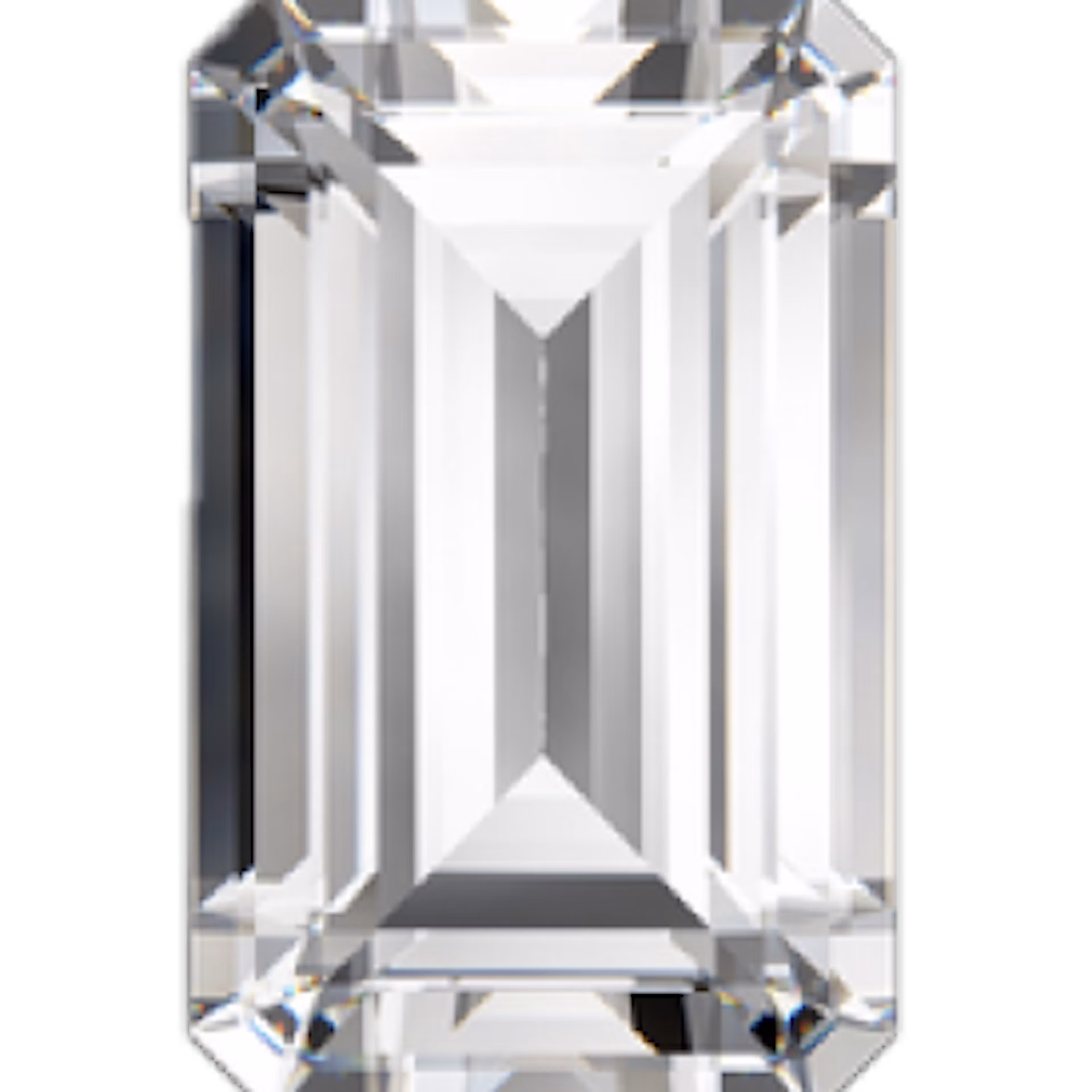 Emerald cut diamond